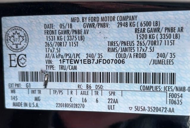 Used 2018 Ford F150 XLT image 27