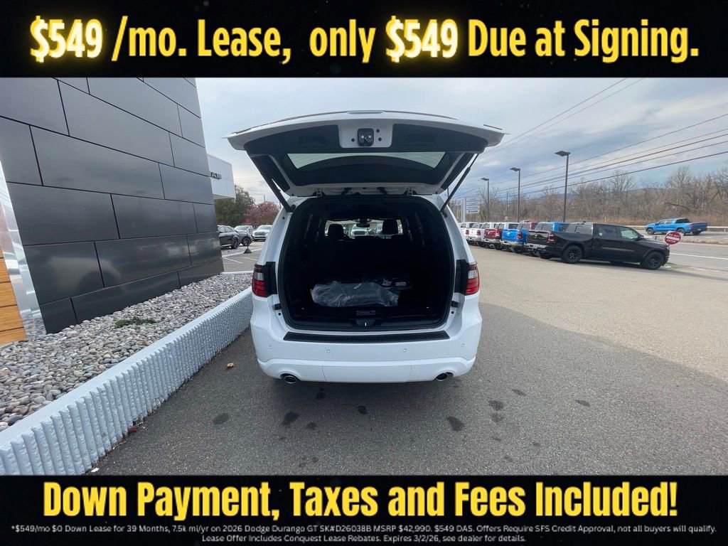 New 2026 Dodge Durango GT w/ Blacktop Package image 9