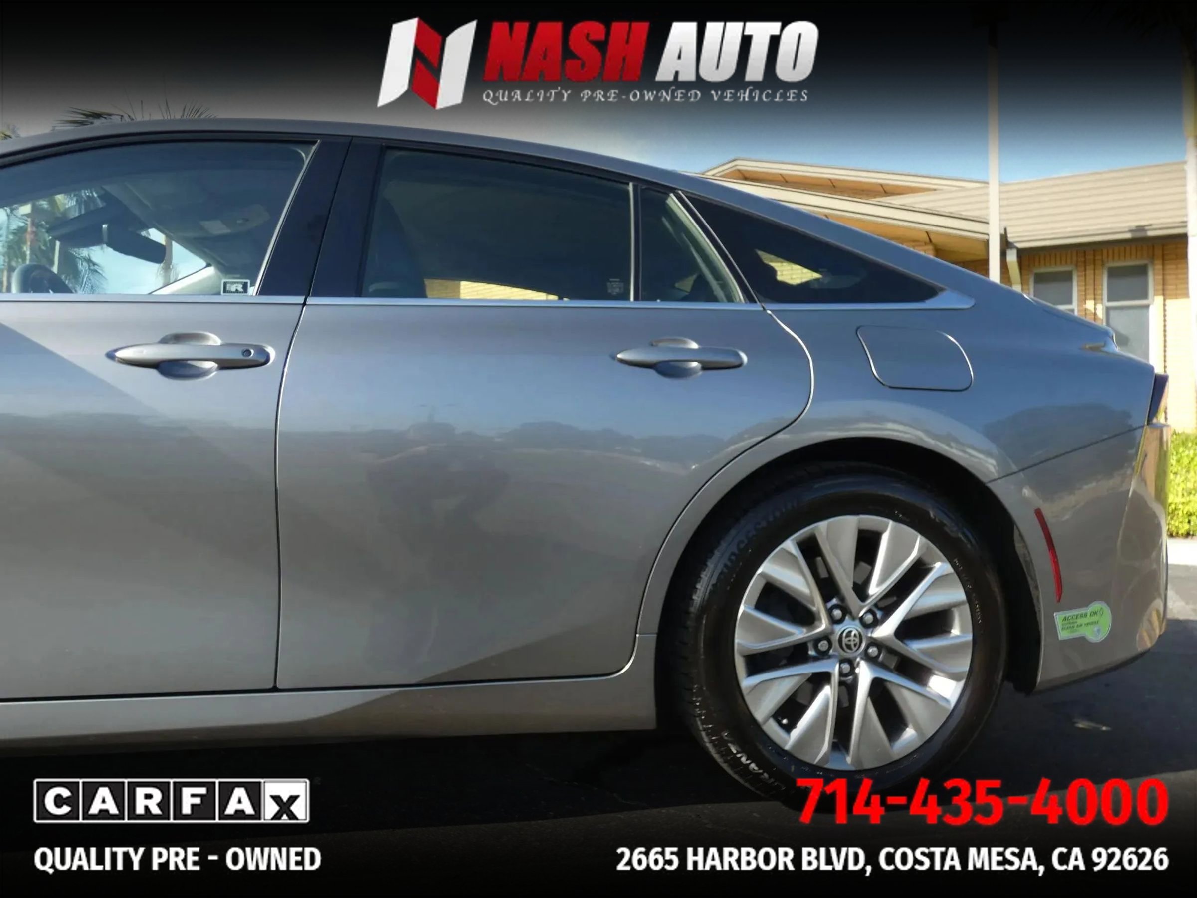 Used 2023 Toyota Mirai w/ Advanced Technology Package RWD image 13