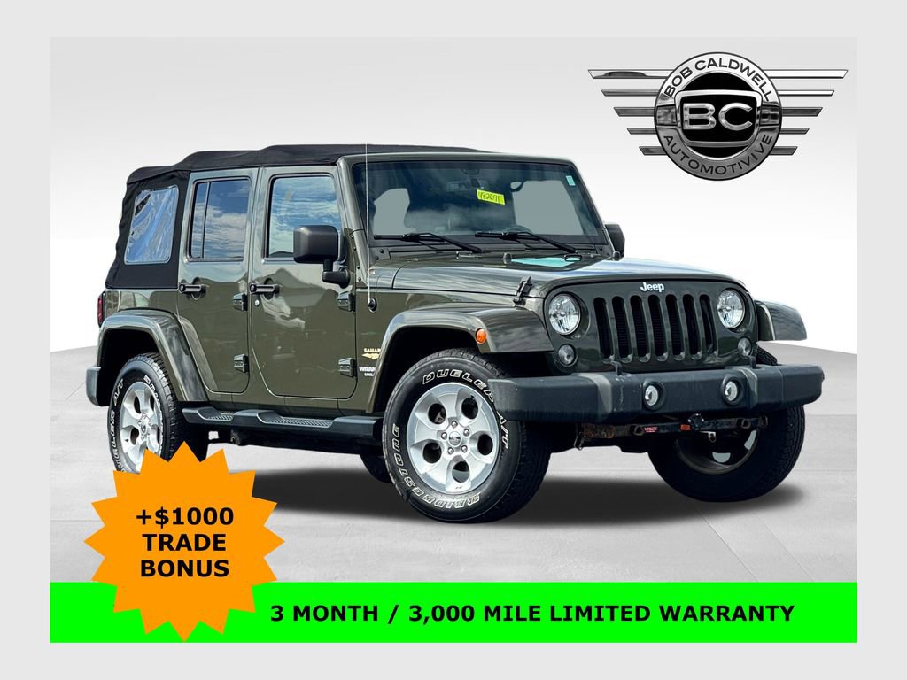 Used 2015 Jeep Wrangler Unlimited Sahara w/ Connectivity Group