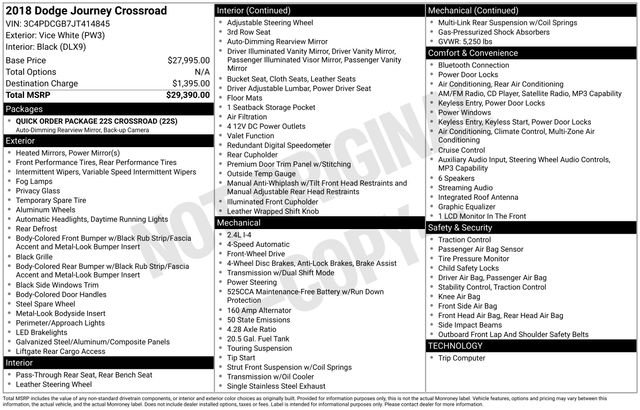 Used 2018 Dodge Journey Crossroad image 33