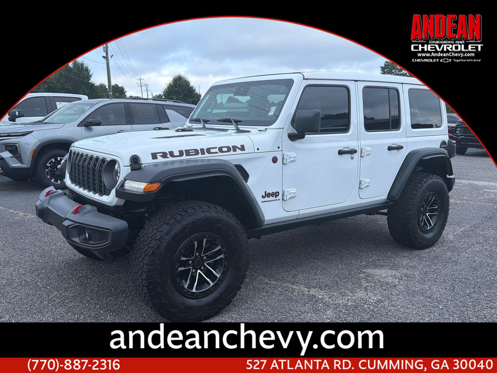 Used 2024 Jeep Wrangler Unlimited Rubicon w/ XTREMEE 35" Tire Package AWD/4WD image 1