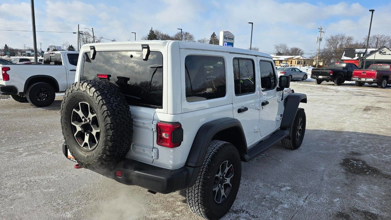 Used 2018 Jeep Wrangler Unlimited Rubicon w/ Steel Bumper Group image 4