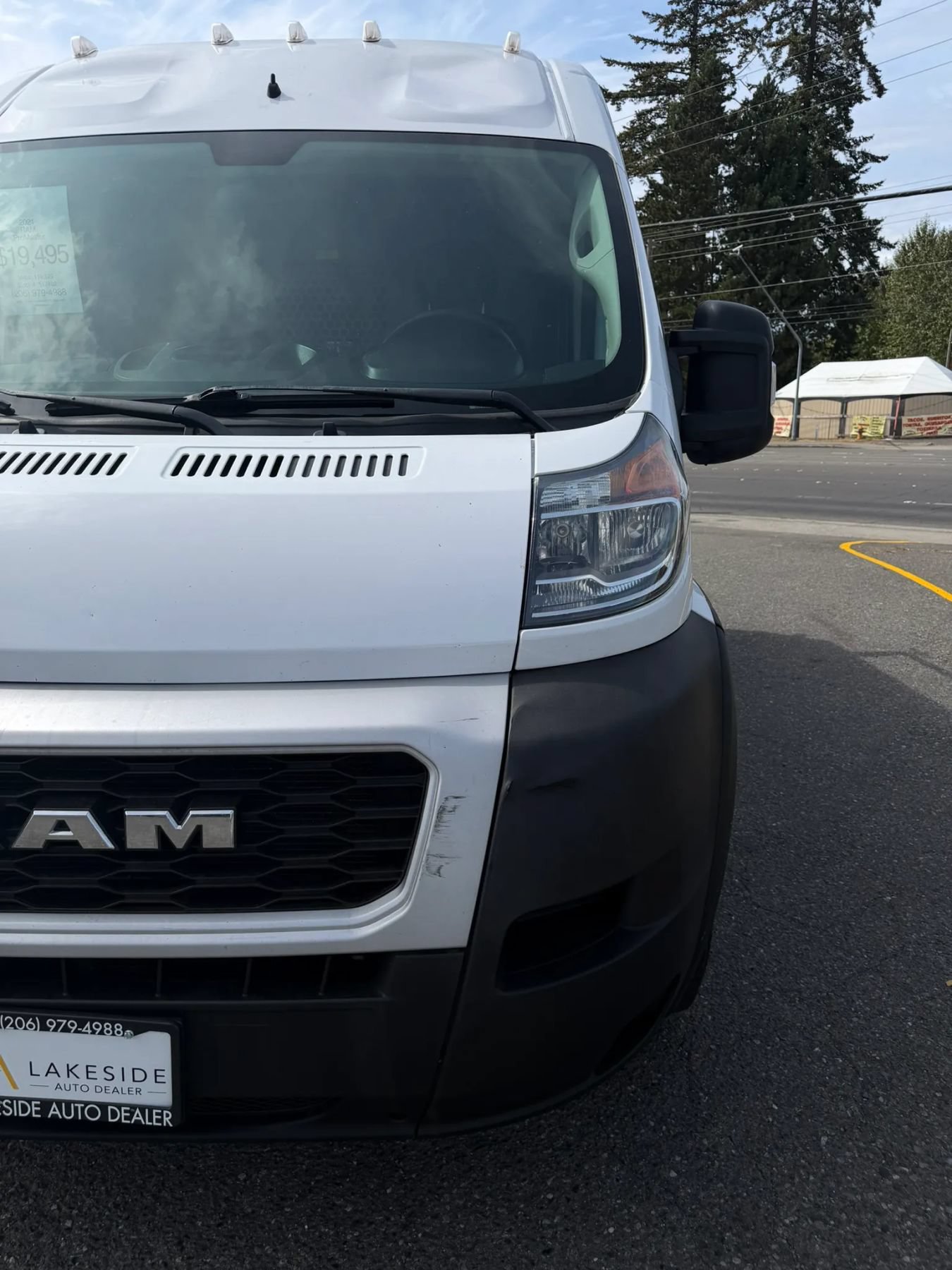 Used 2021 RAM ProMaster 2500 FWD image 12