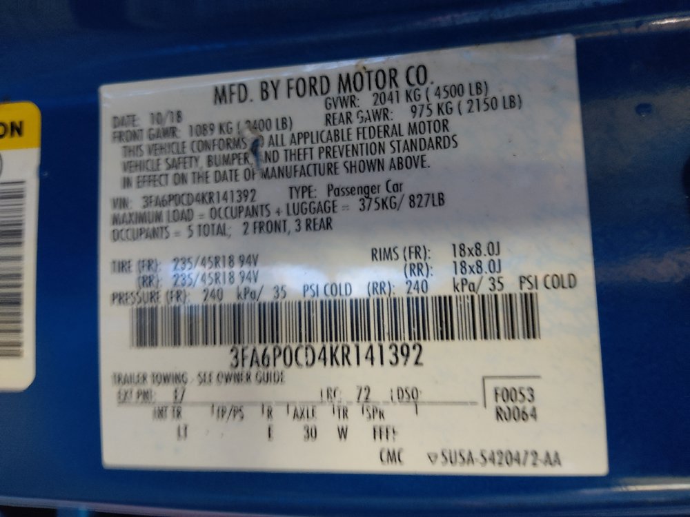 Used 2019 Ford Fusion SEL FWD image 33