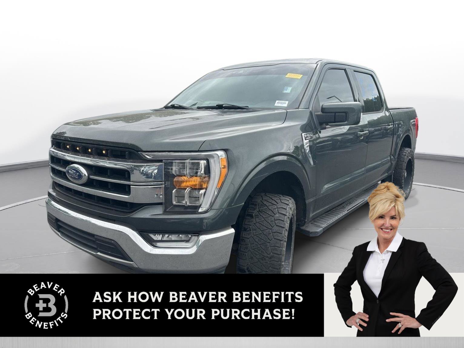 Used 2021 Ford F150 Lariat w/ Trailer Tow Package RWD image 1