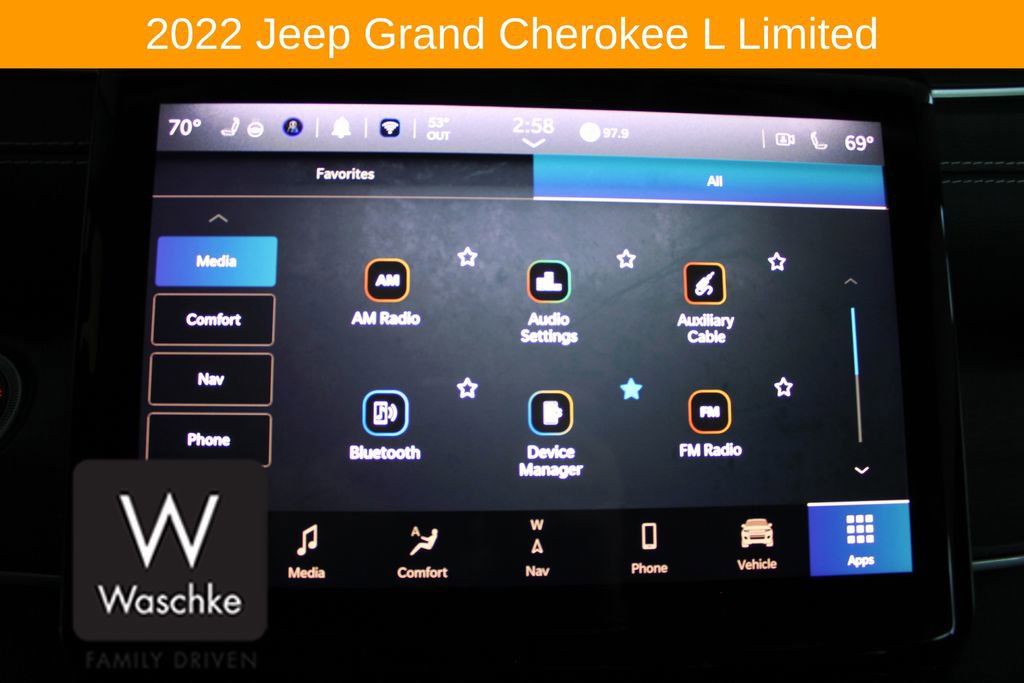 Used 2022 Jeep Grand Cherokee L Limited w/ Trailer Tow Group (B) image 70