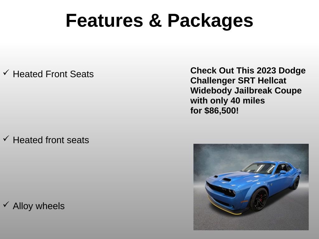 Used 2023 Dodge Challenger SRT Hellcat image 8