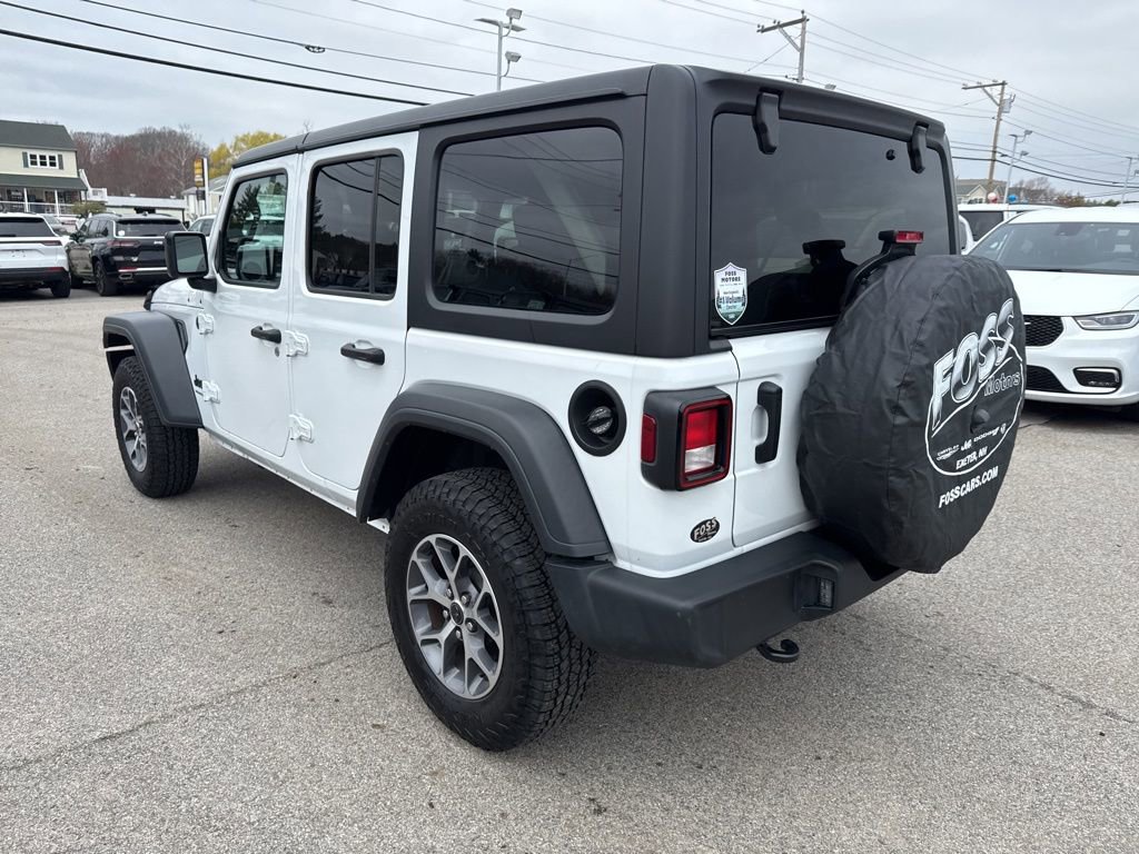 Certified 2024 Jeep Wrangler Sport S AWD/4WD image 3