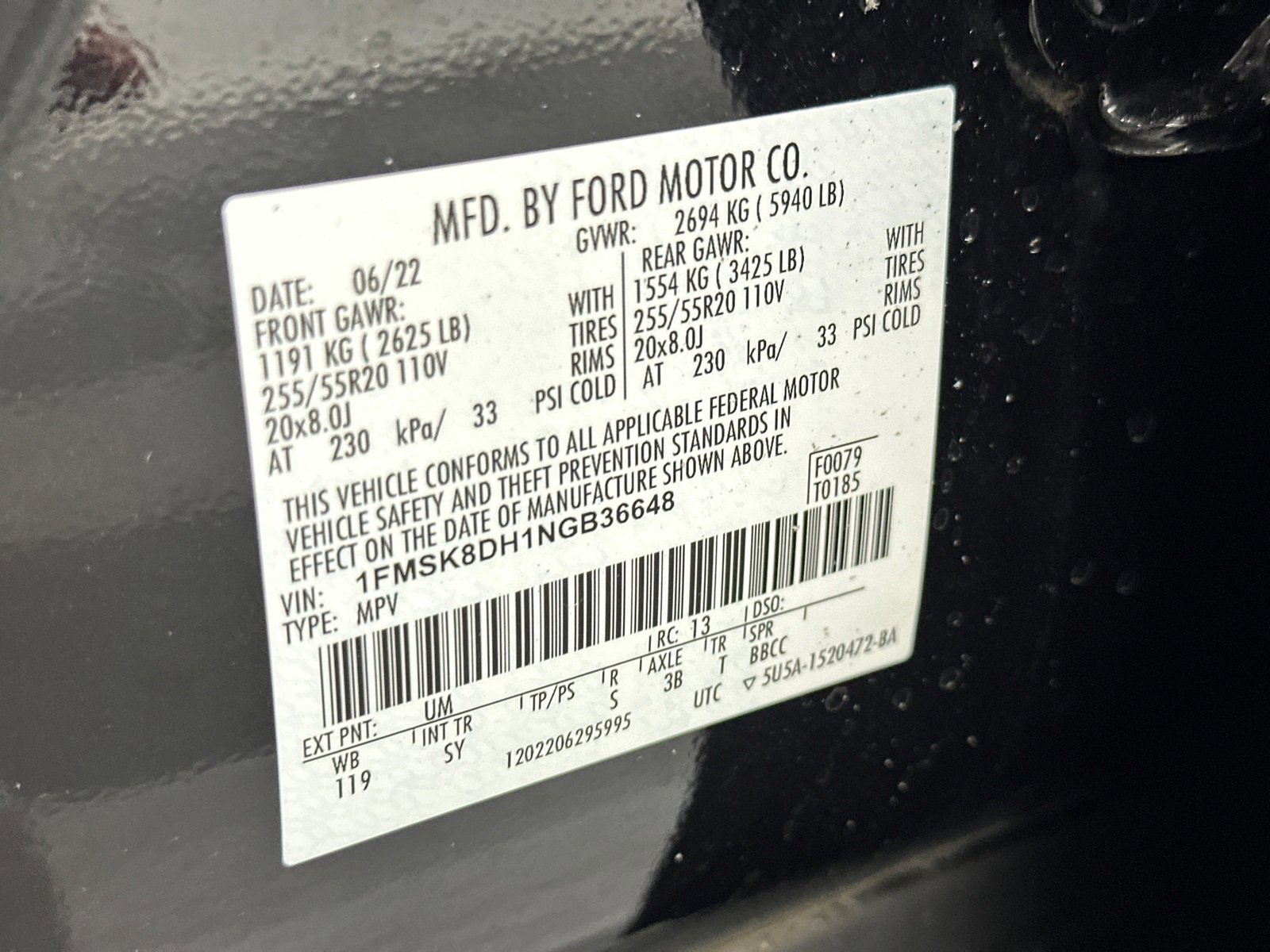 Used 2022 Ford Explorer XLT w/ Equipment Group 202A image 39