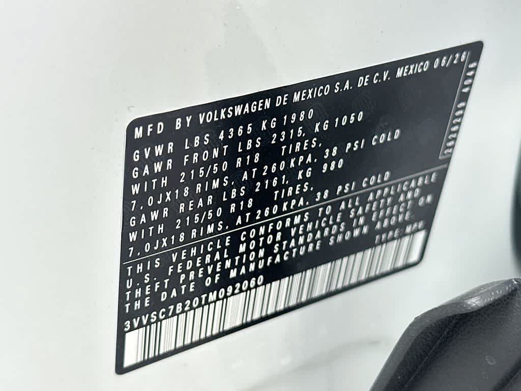 New 2026 Volkswagen Taos SE FWD image 29