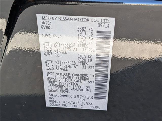 Used 2014 INFINITI QX60 AWD w/ Premium Plus Package image 24