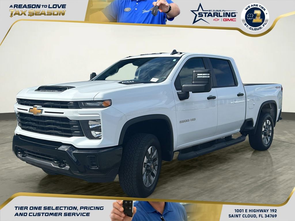 Used 2025 Chevrolet Silverado 2500 Custom w/ Custom Convenience Package image 1