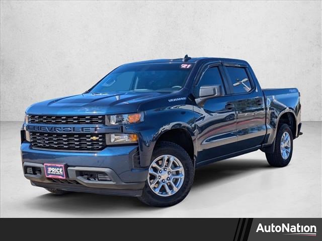 Used 2021 Chevrolet Silverado 1500 Custom image 1