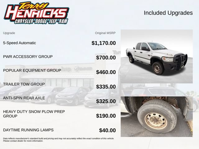 Used 2008 Dodge Ram 2500 Truck ST w/ PWR Accessory Group AWD/4WD image 7