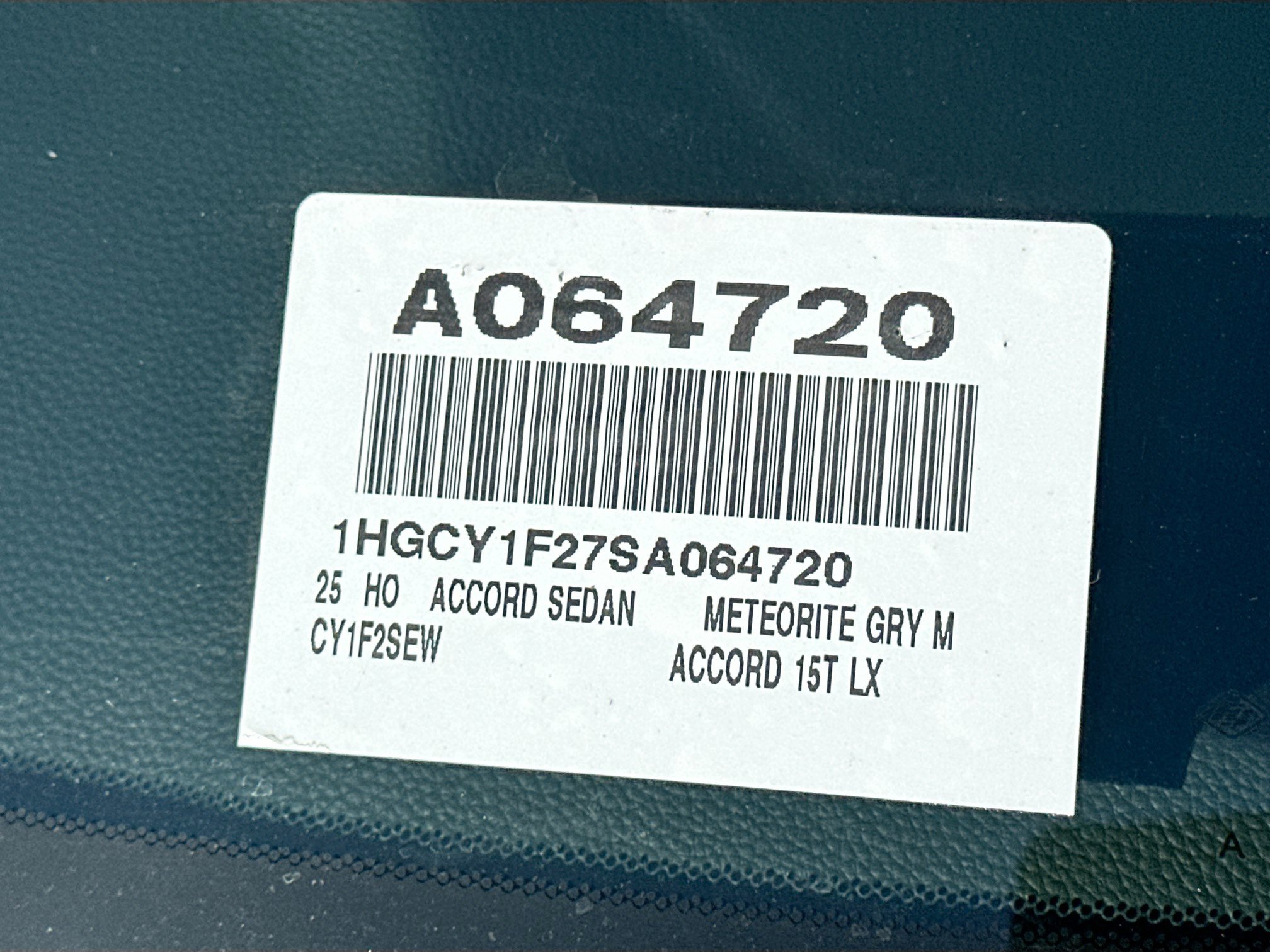 New 2025 Honda Accord LX image 25