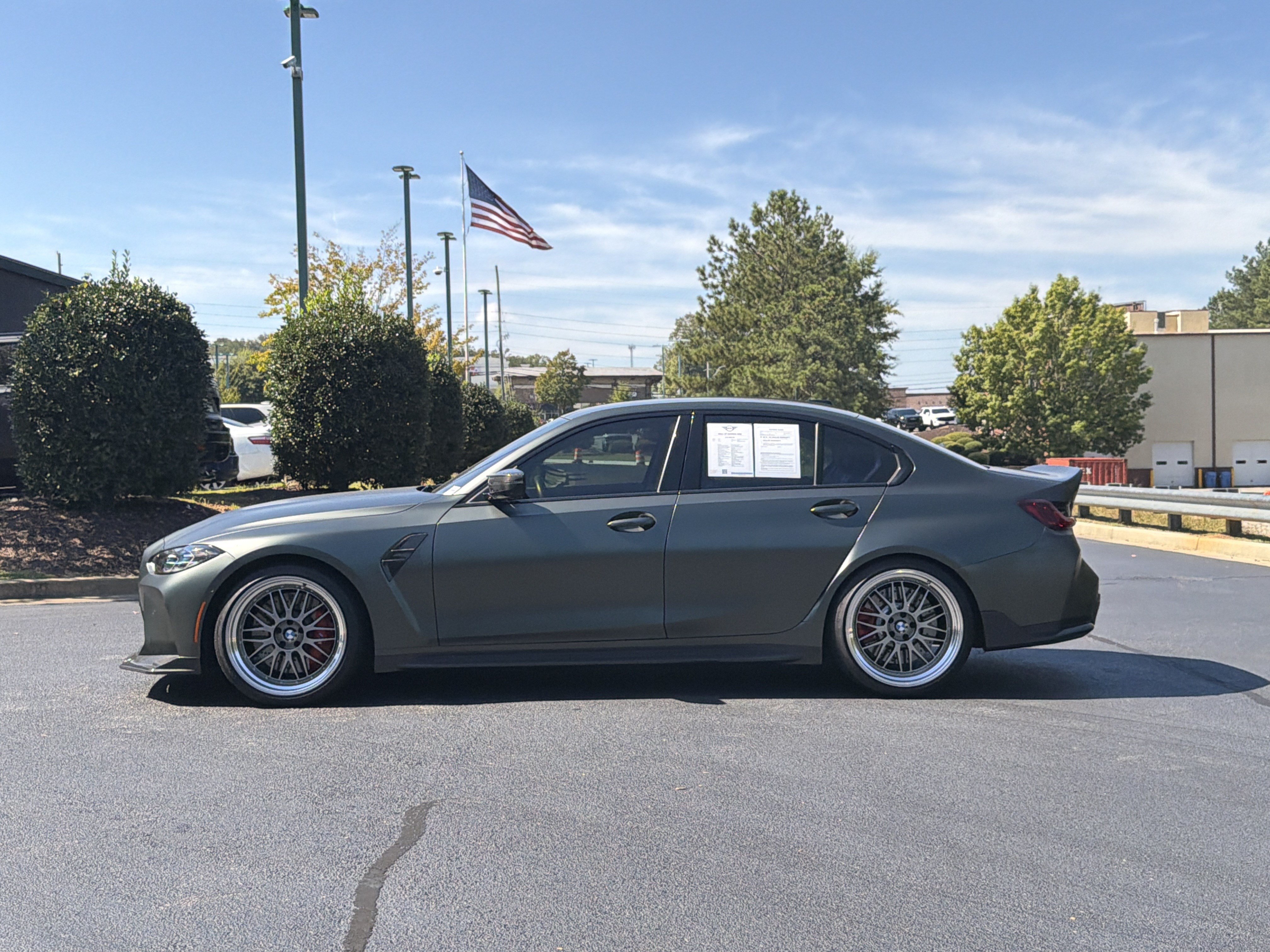 Used 2024 BMW M3 w/ M Carbon Exterior Package RWD image 13