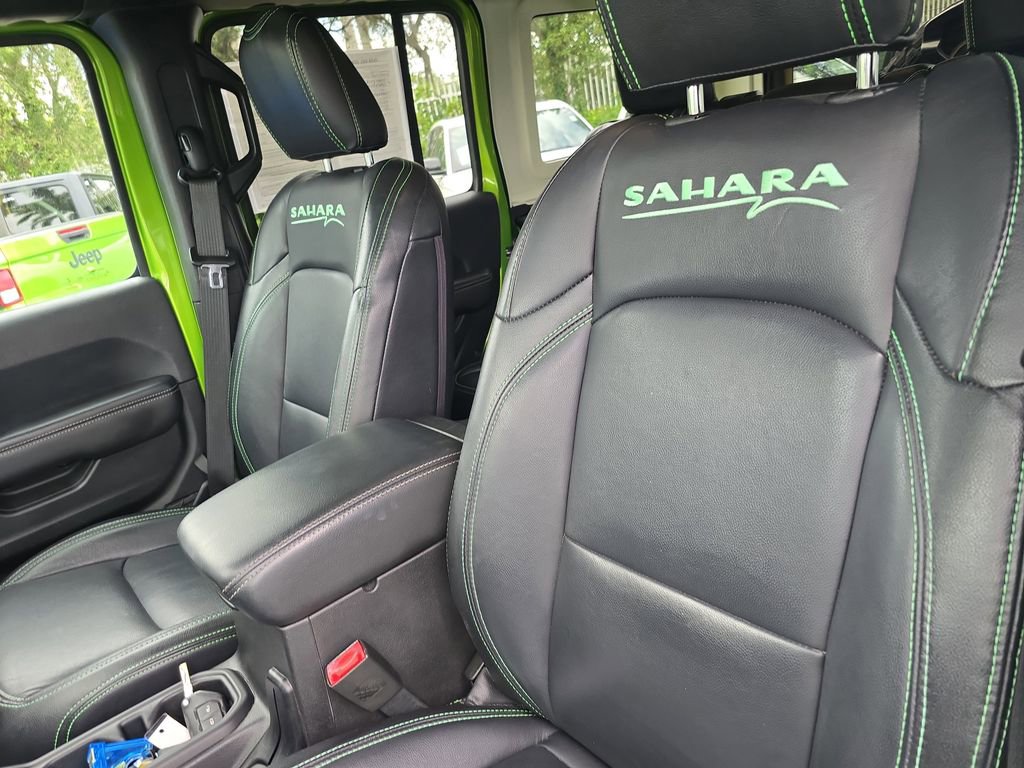 Used 2019 Jeep Wrangler Unlimited Sahara w/ LED Lighting Group image 18