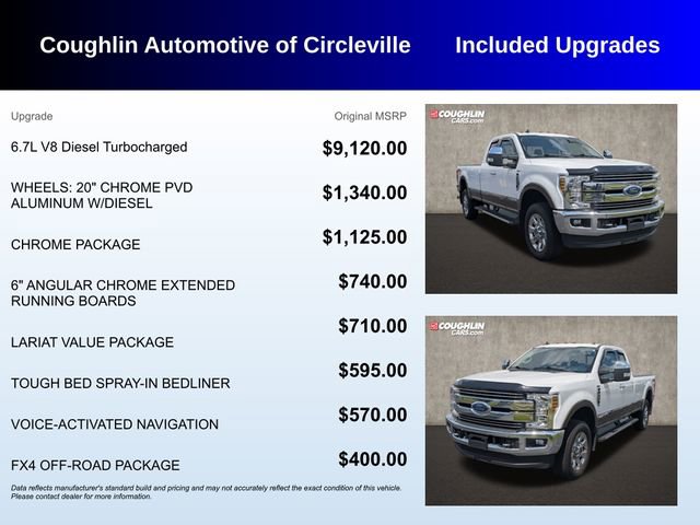 Used 2019 Ford F350 Lariat w/ Chrome Package AWD/4WD image 3