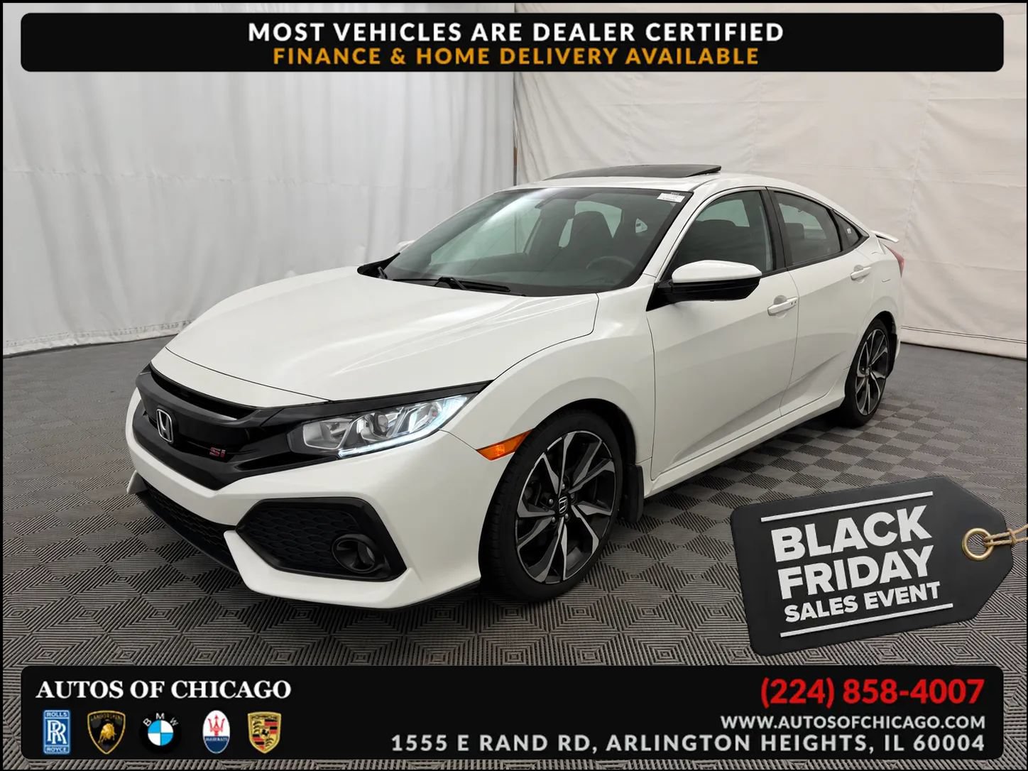 Used 2018 Honda Civic Si image 1
