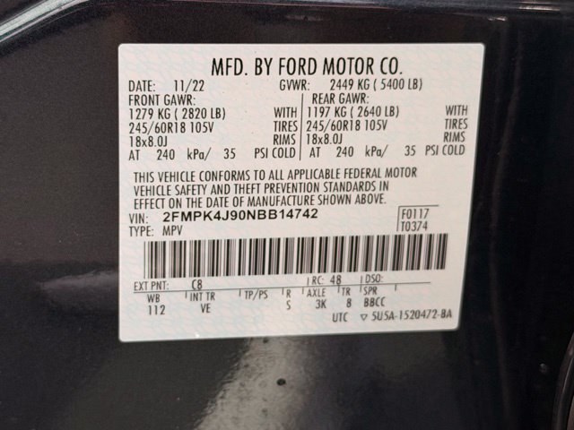 Certified 2022 Ford Edge SEL AWD/4WD image 35