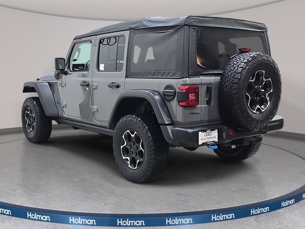 Used 2021 Jeep Wrangler Unlimited Rubicon 4xe w/ Steel Bumper Group image 8