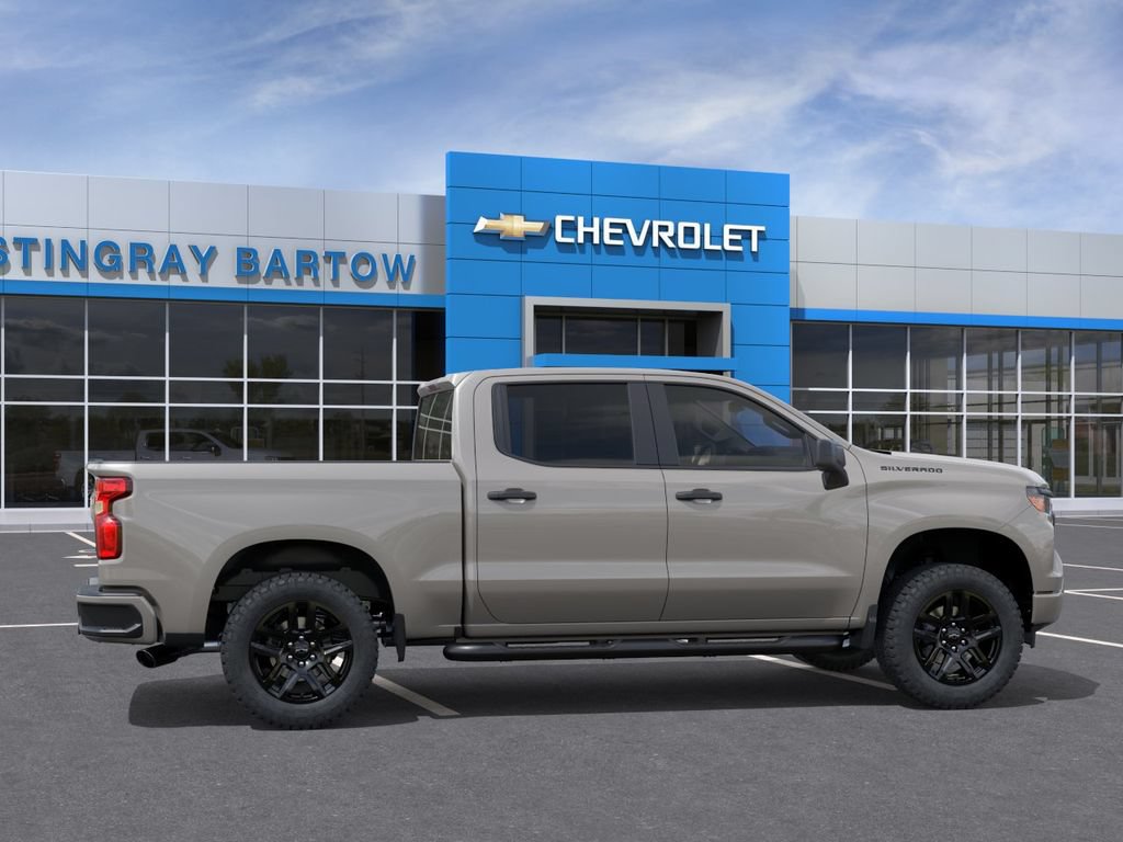 New 2026 Chevrolet Silverado 1500 Custom w/ Turbomax Blackout Package RWD image 6