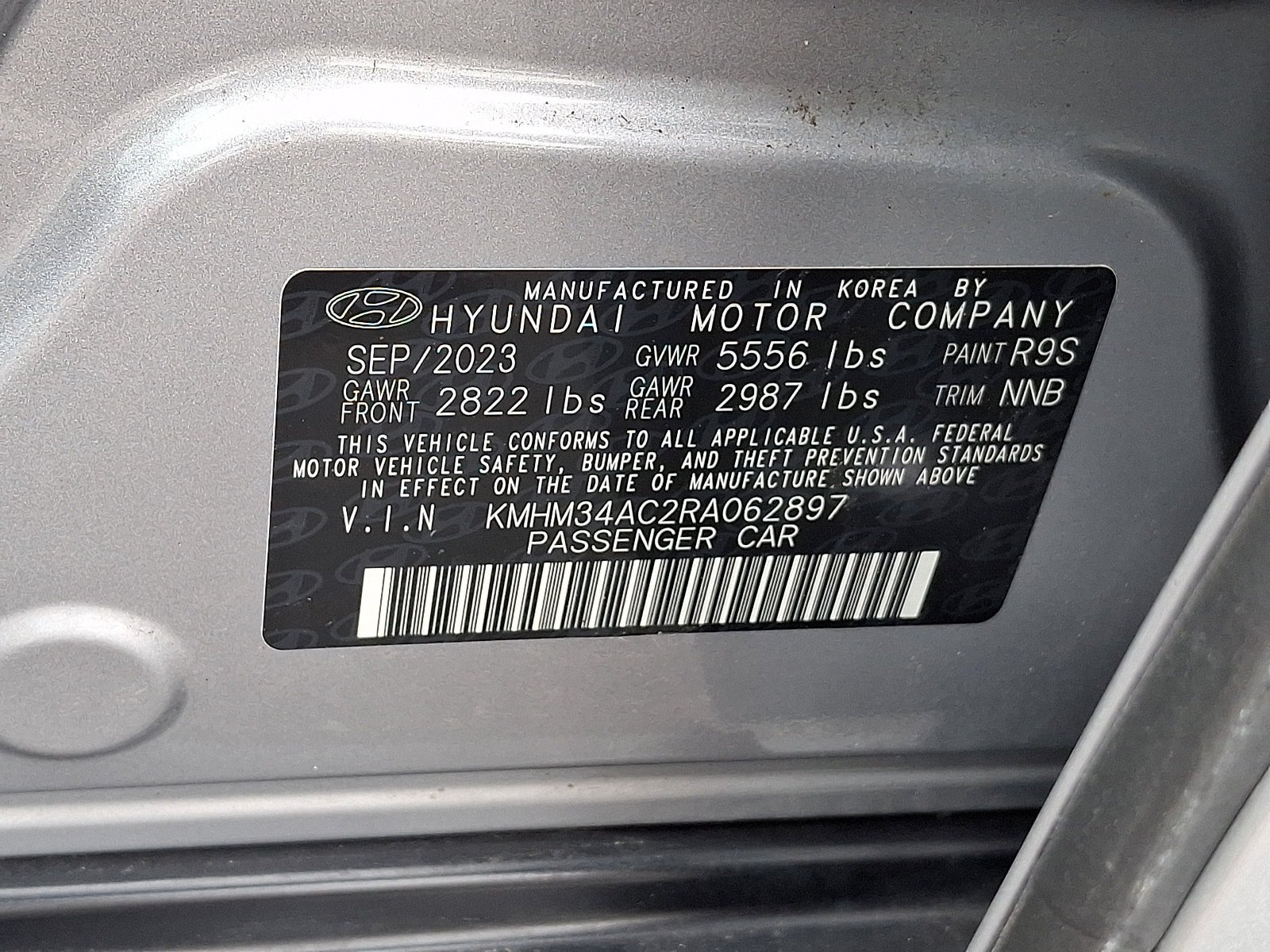 Certified 2024 Hyundai Ioniq 6 SEL AWD/4WD image 27
