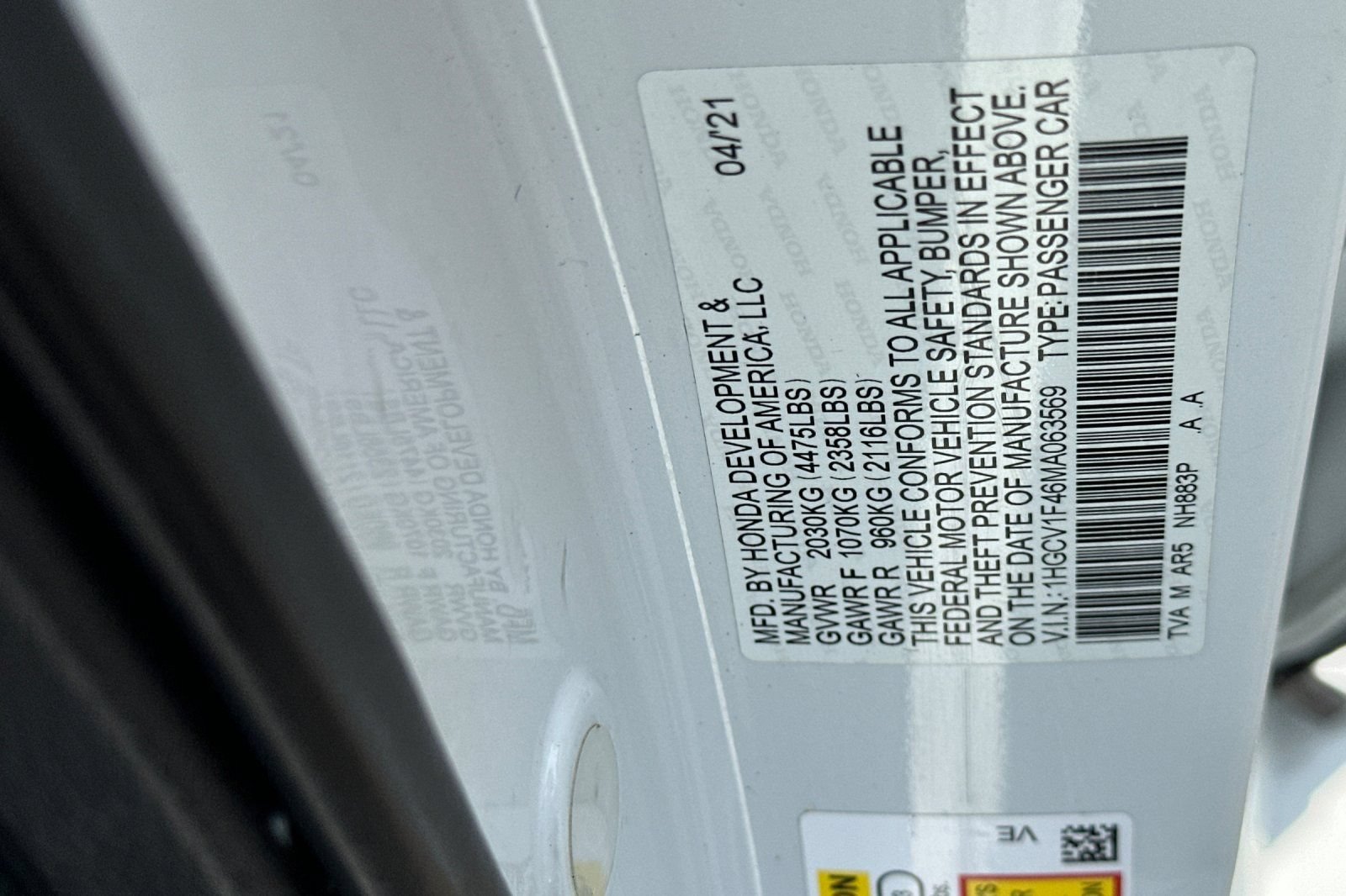 Used 2021 Honda Accord Sport Special Edition image 31