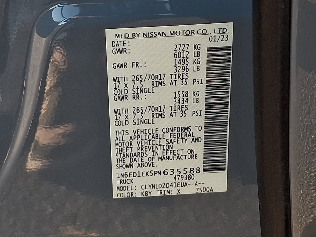 Used 2023 Nissan Frontier PRO-4X w/ Tow Package AWD/4WD image 27