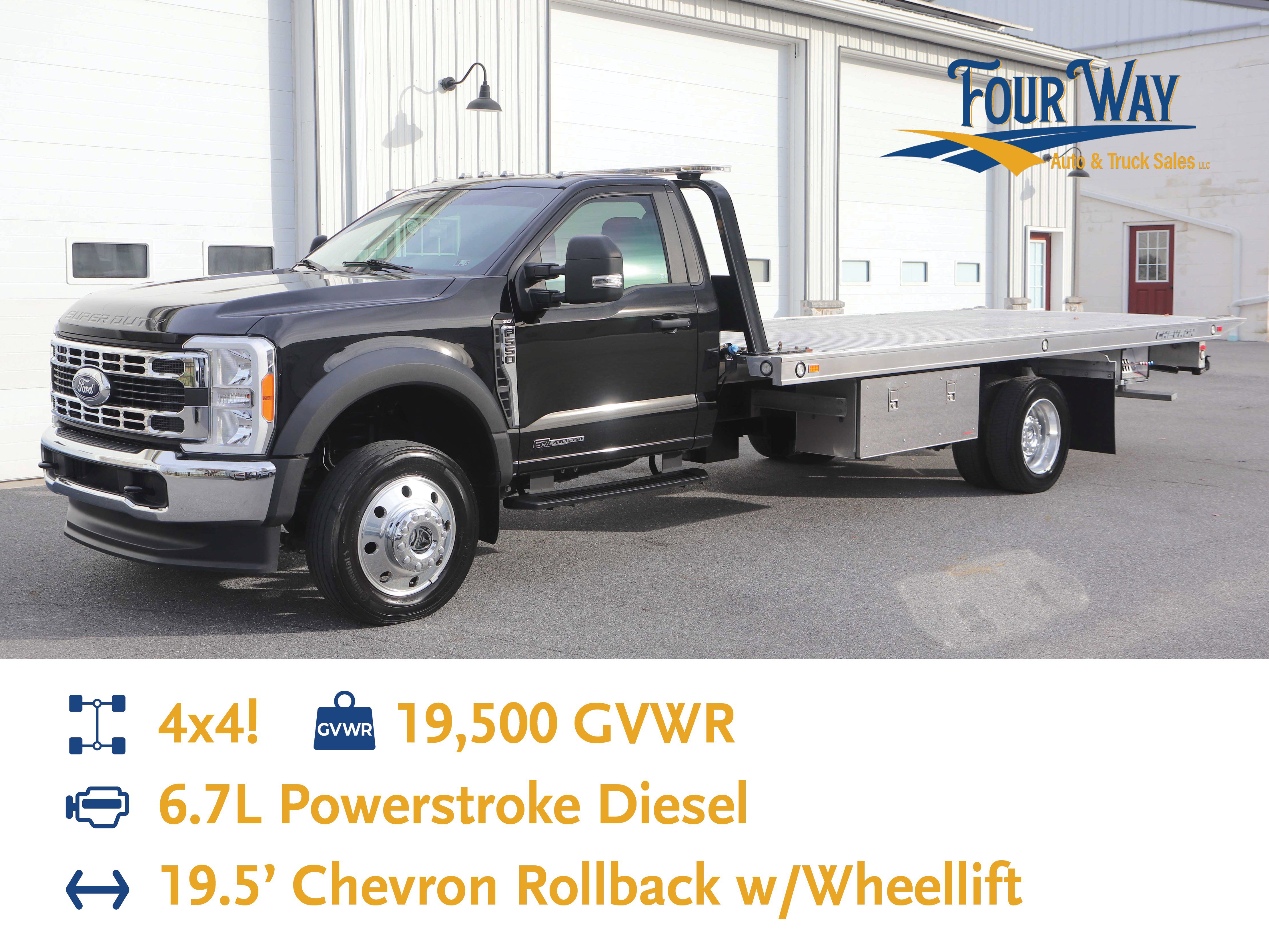 Used 2023 Ford F550 4x4 Regular Cab Super Duty