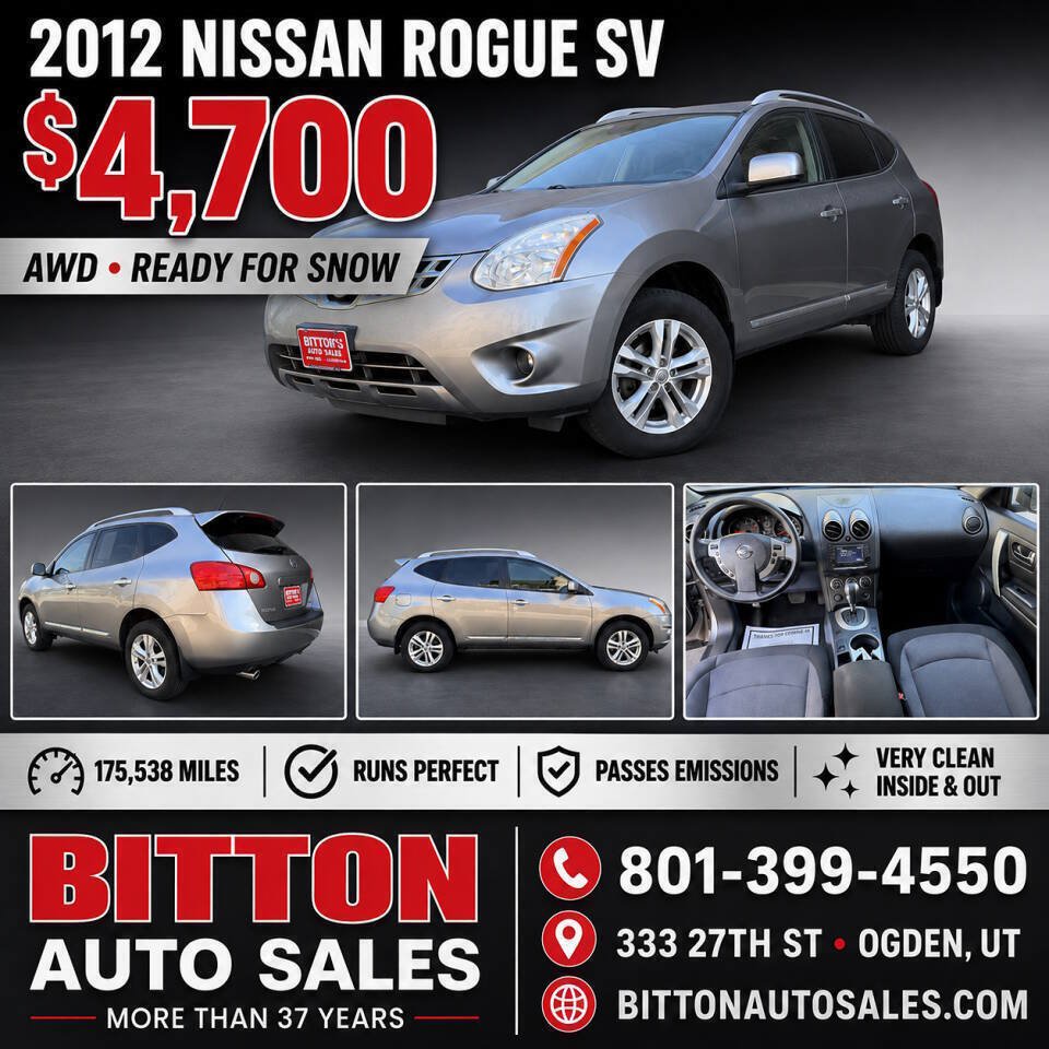Used 2012 Nissan Rogue SV w/ Premium Pkg