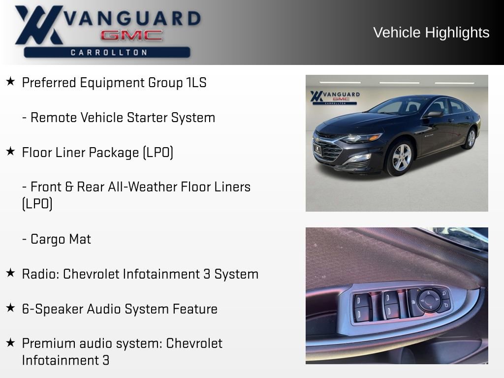 Used 2023 Chevrolet Malibu LS w/ LPO, Floor Liner Package image 5
