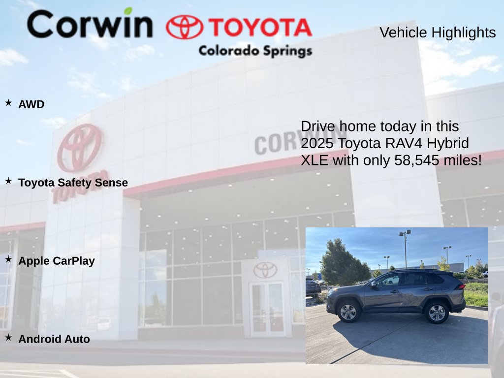 Used 2025 Toyota RAV4 XLE AWD/4WD image 6