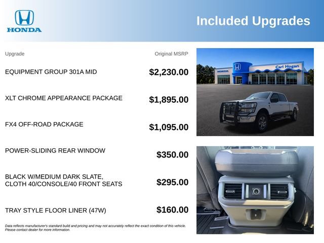 Used 2023 Ford F150 XLT w/ Equipment Group 301A Mid AWD/4WD video 3
