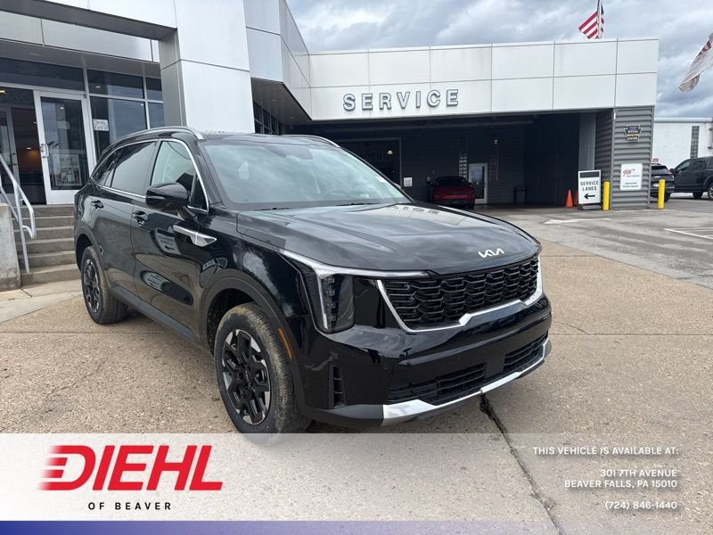 New 2026 Kia Sorento S w/ S Panoramic Sunroof Package