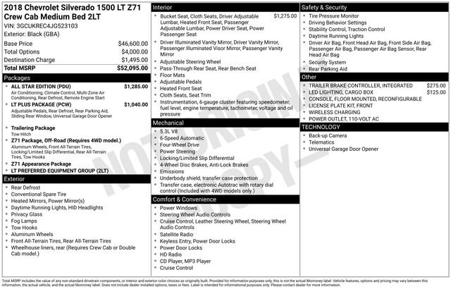 Used 2018 Chevrolet Silverado 1500 LT w/ All Star Edition image 13