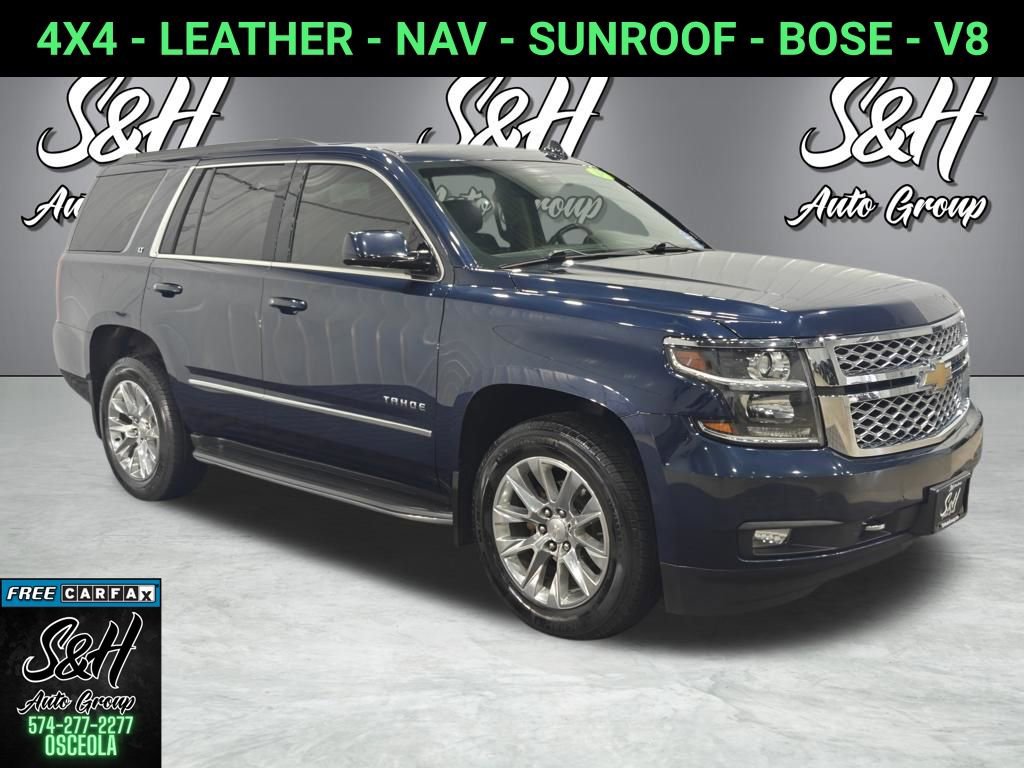 Used 2018 Chevrolet Tahoe LT w/ LT Signature Package AWD/4WD image 1