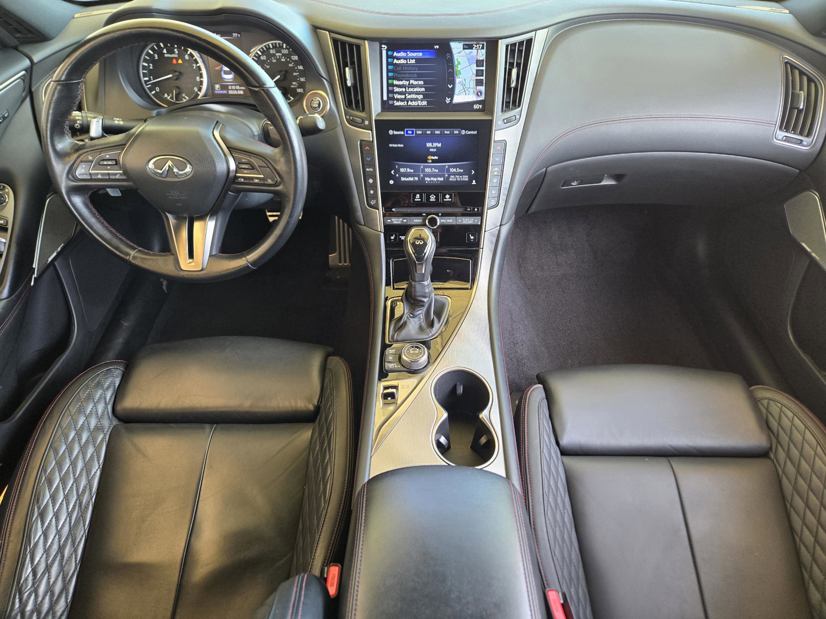 Used 2018 INFINITI Q50 Red Sport 400 w/ Sensory Package (Sport) image 40