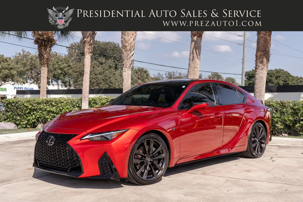 Used 2023 Lexus IS 350 F Sport w/ Accessory Package