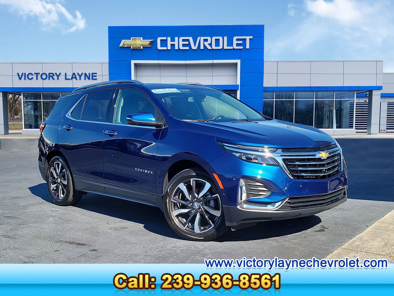Certified 2022 Chevrolet Equinox Premier