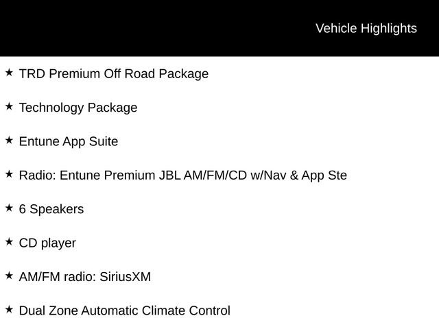 Used 2018 Toyota Tacoma TRD Off-Road w/ TRD Premium Off Road Package AWD/4WD image 24
