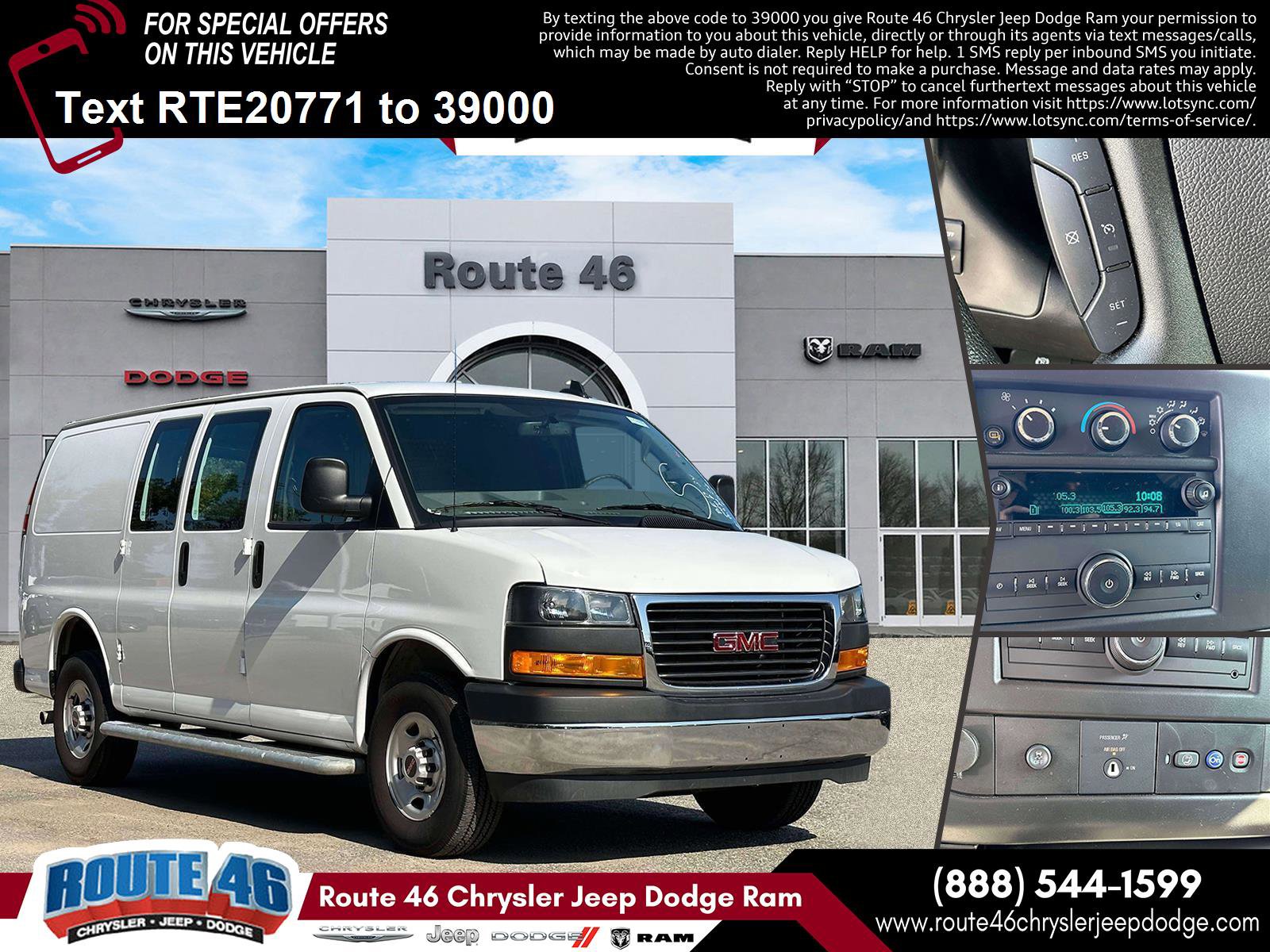 Used 2024 GMC Savana 2500 w/ Driver Convenience Package
