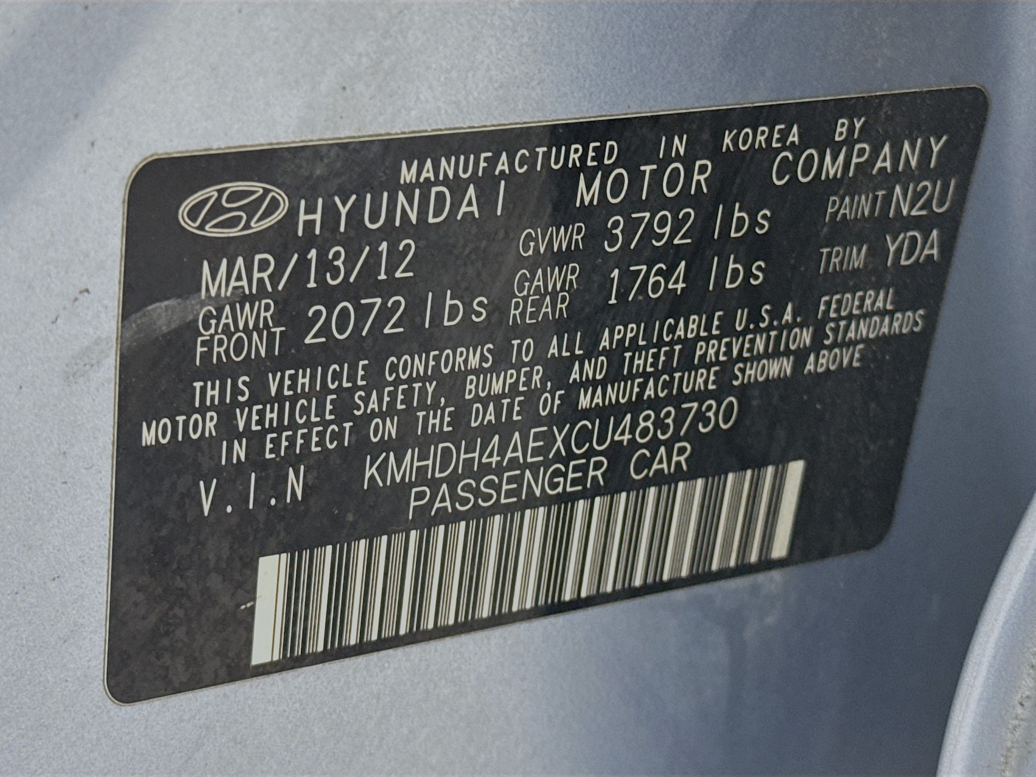 Used 2012 Hyundai Elantra Limited w/ Technology Pkg 5 FWD image 33
