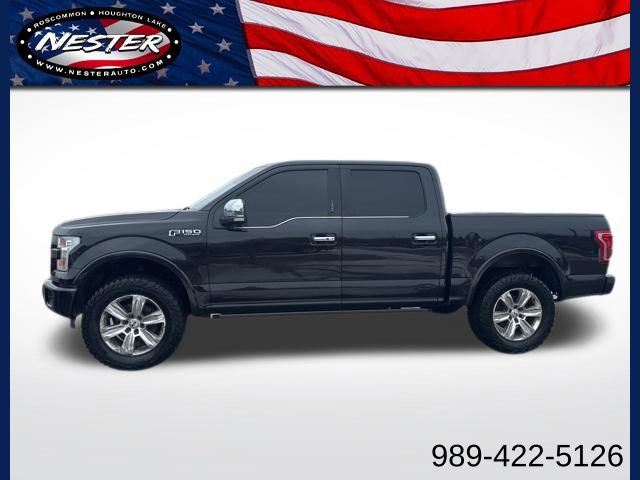 Used 2015 Ford F150 Platinum w/ Trailer Tow Package