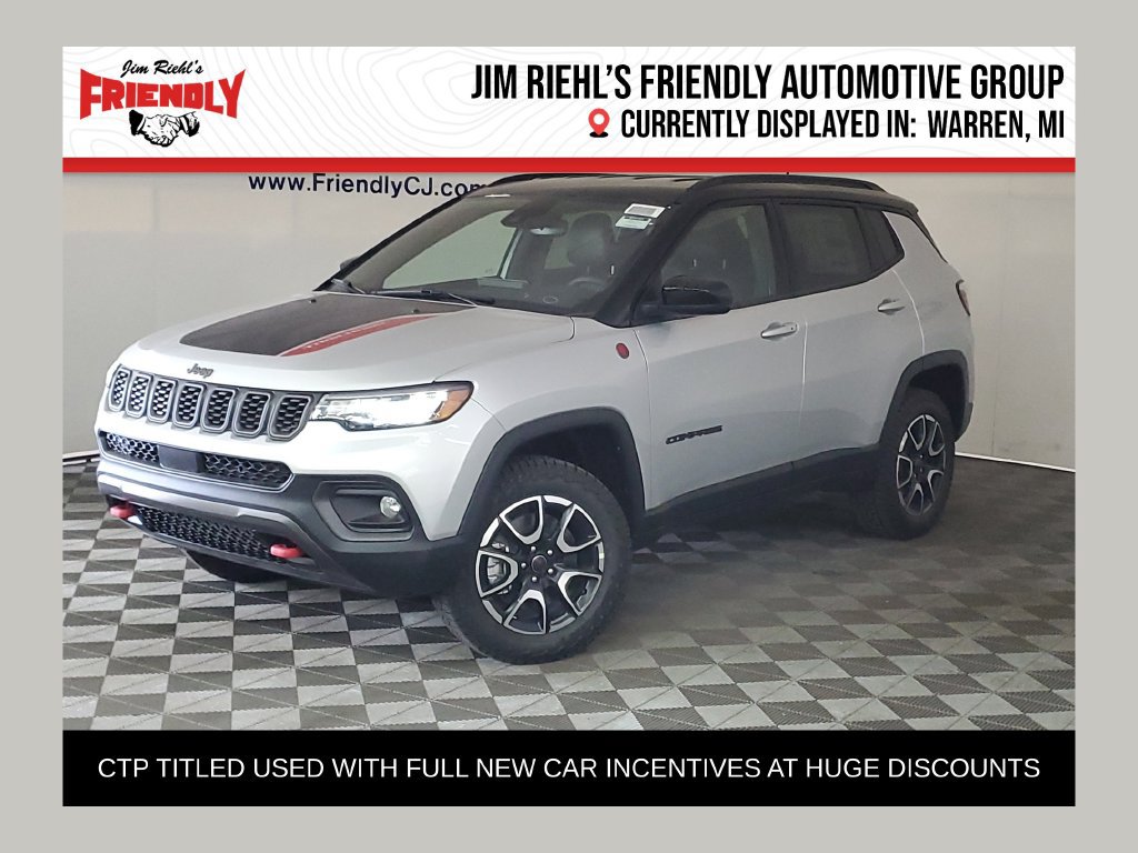 New 2026 Jeep Compass Trailhawk AWD/4WD 360° Tour