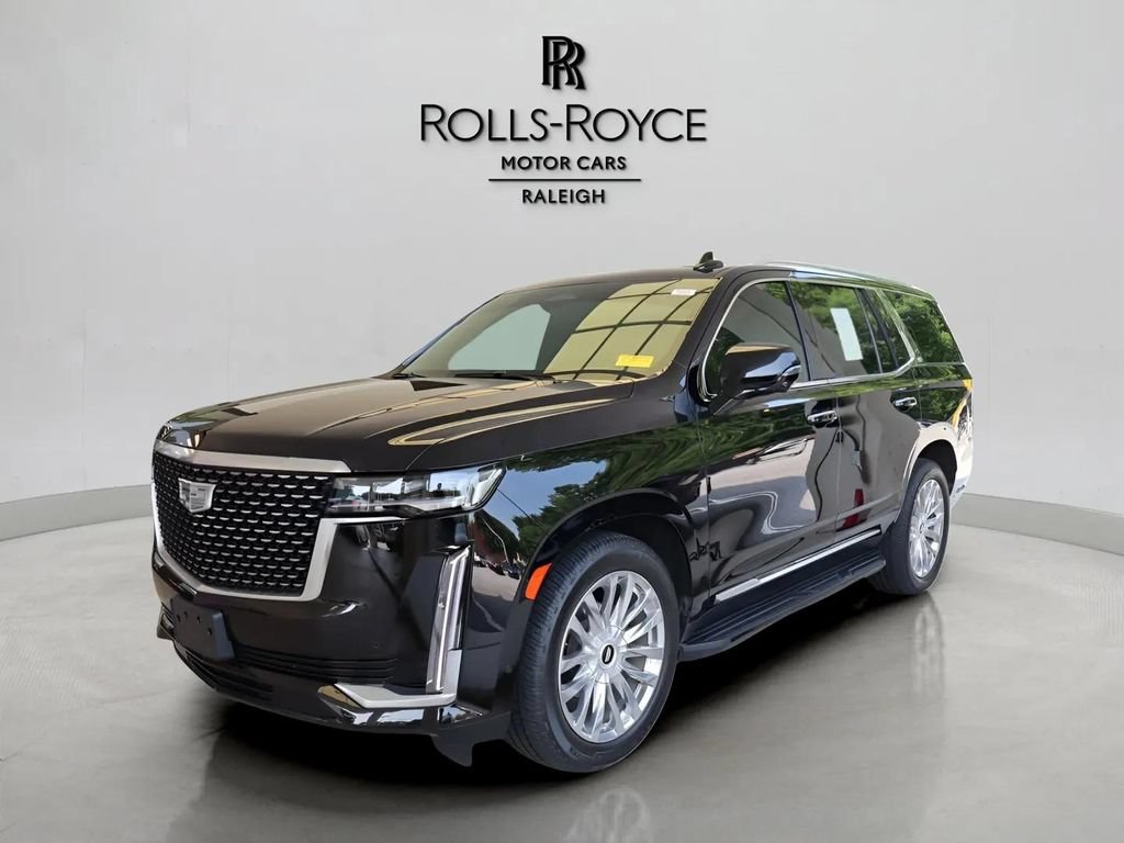 Used 2021 Cadillac Escalade Premium Luxury w/ Driver Assist Tech Package AWD/4WD image 1