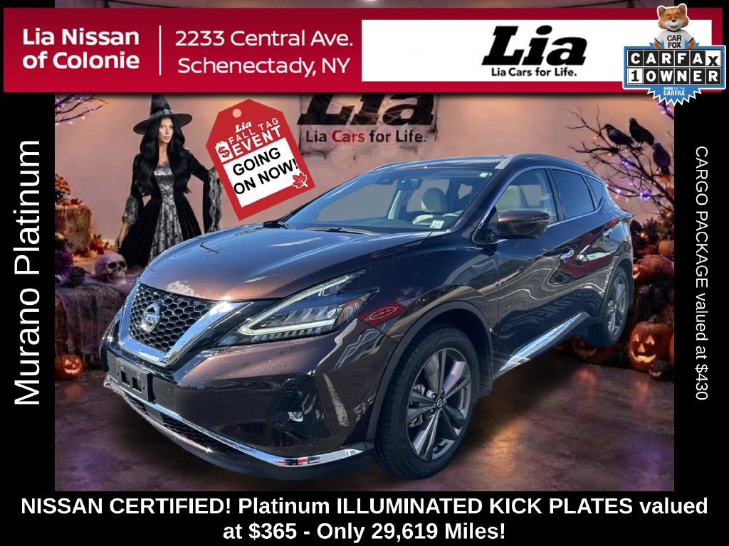 Certified 2022 Nissan Murano Platinum w/ Cargo Package