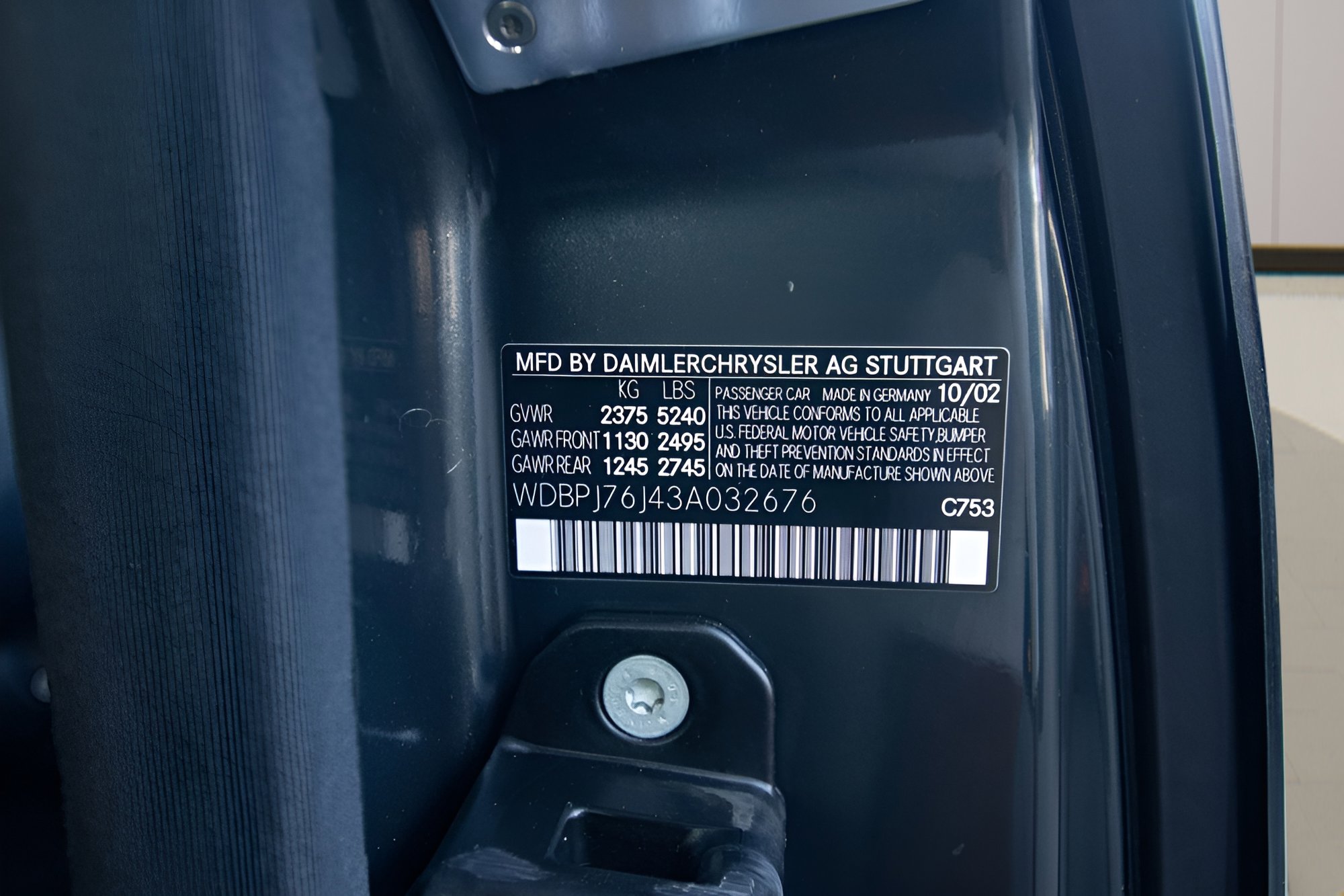 Used 2003 Mercedes-Benz CL 600 image 19