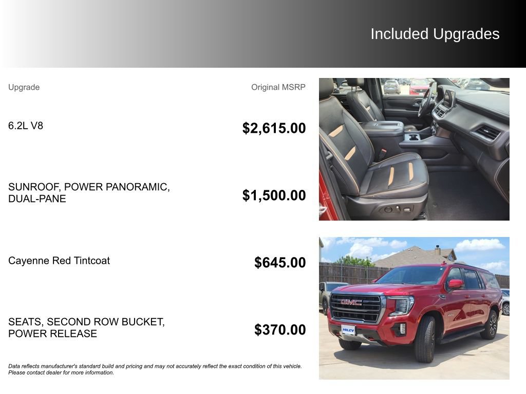 Used 2022 GMC Yukon XL AT4 AWD/4WD image 5